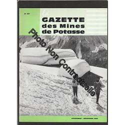 REVUE LA GAZETTE DES MINES DE POTASSE D'ALSACE [No 137] du 01/11/1965