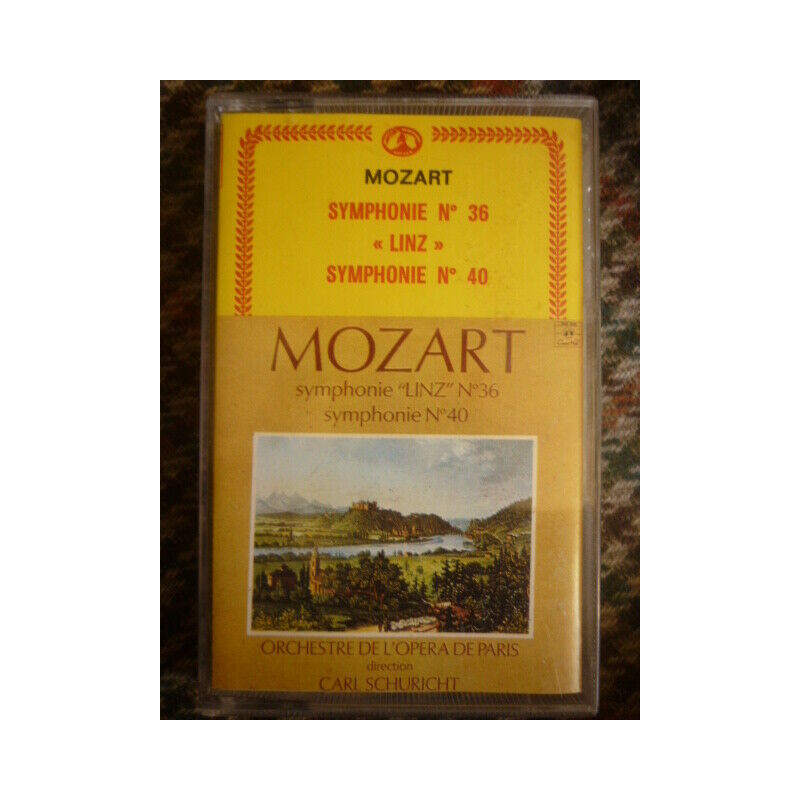 mozart SYMPHONIES N36 et 40 cassette Audio-K7 Concert Hall 15126