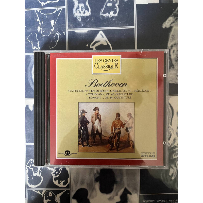 beethoven Symphonie n3 - coriolan Egmont - Les Génies du classique CD