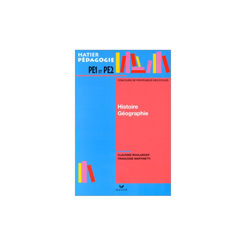 Histoire-géographie concours des professeurs des écoles