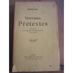 Nouveaux prétextes réflexions sur quelques points de littérature