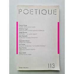 Poétique n° 113