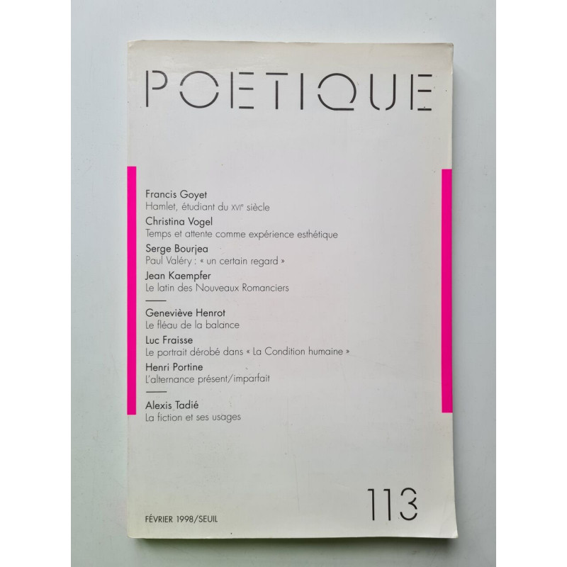 Poétique n° 113