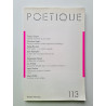 Poétique n° 113