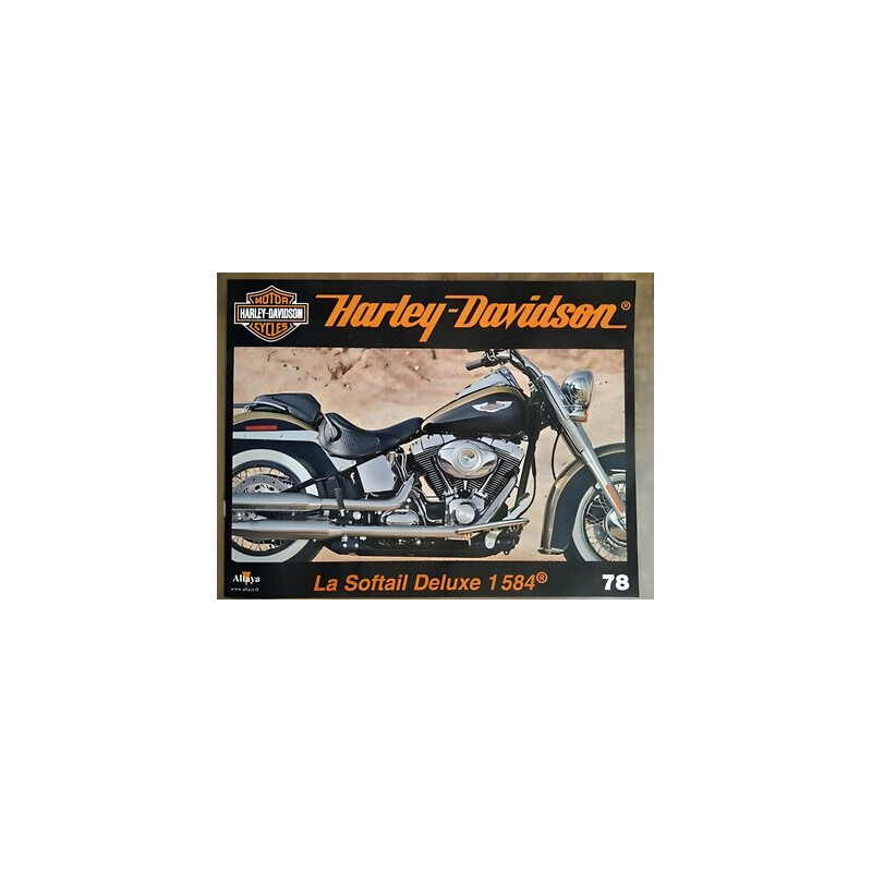 harley davidson Motorcycle Nº 78 altaya 2012