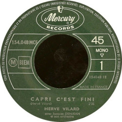 Capri C'est Fini / Un Monde Fait Pour Nous