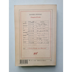 Chagrin d'école - Prix Renaudot 2007
