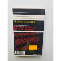 Les Jeux défendus de la Présidente (Brigade mondaine)n°87