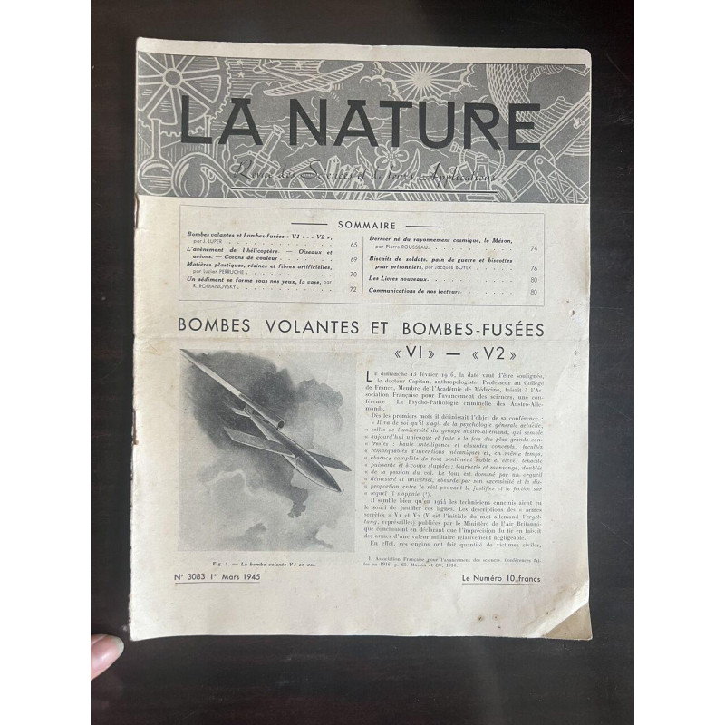 La Nature Nº3083 / Mars 1945