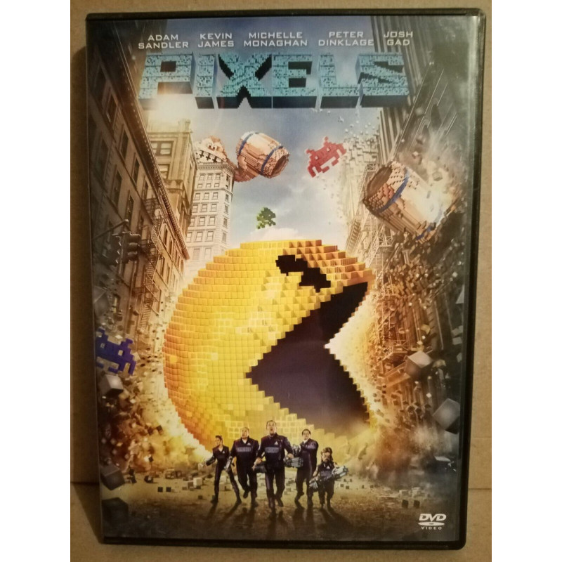 Pixels Adam Sandler Kevin James DVD
