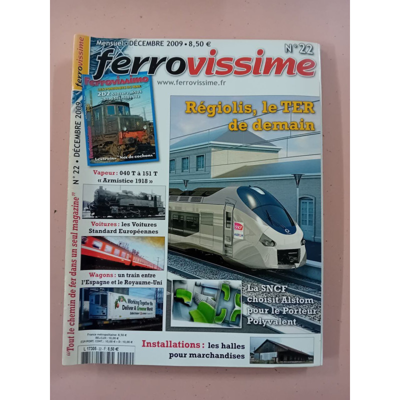 Revue Ferrovissime N° 22