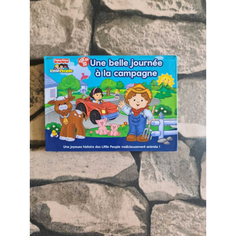 Une belle journée à la campagne. Mon pop-up 3D