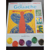 Je peins avec la gouache