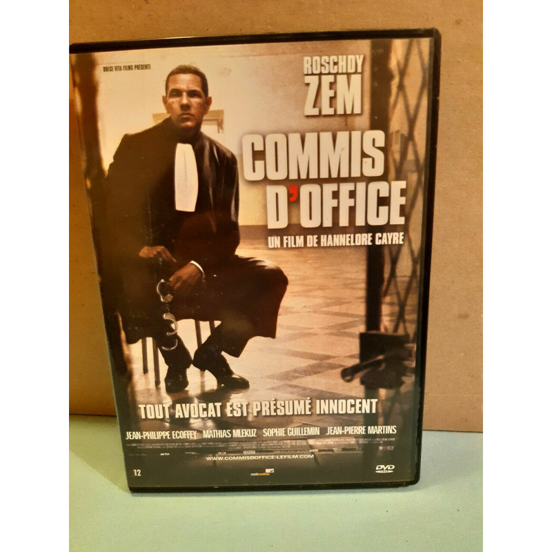 Commis d'office Roschoy Zem DVD