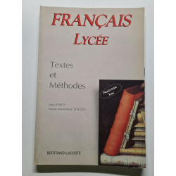 Français lycée textes et méthodes