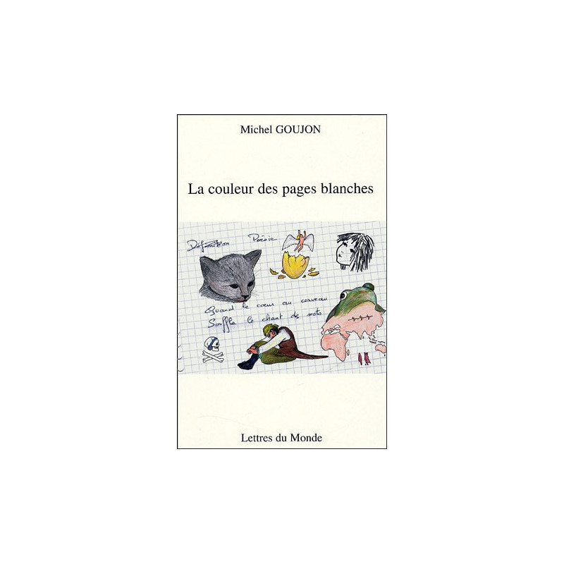 La couleur des pages blanches