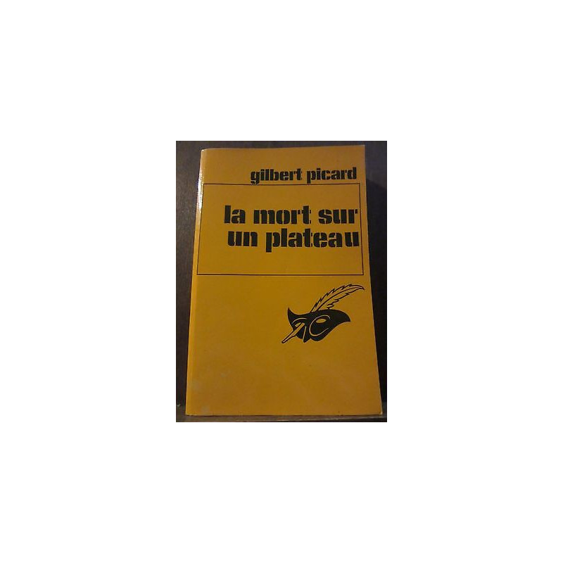 la mort sur un plateau Le Masque n1506 Champs-Elysées