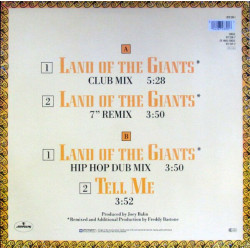 Land Of The Giants (Dance Mixes)