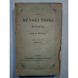 Les Révolutions d'italie Tome 2 Première partie chamerot