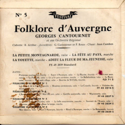 Folklore D'Auvergne N°5
