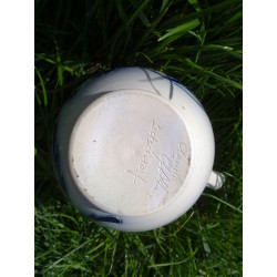 Pichet Claude Schmitter grès au sel de Betschdorf H17 cm Diam 14 cm