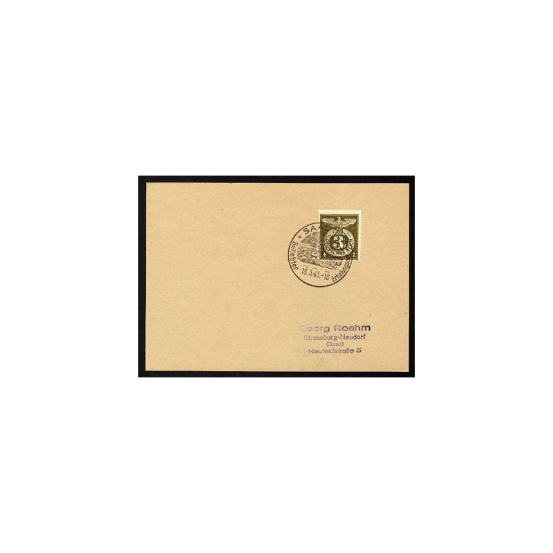 Allemagne n 762 Yv. cachet WW2 SAAL Els Mi. 830