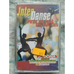 Inter Danse fête 30 ans de succès Jo Dona Cassette Audio-K7 NEUVE...