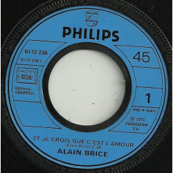 Et Je Crois Que C'est L'amour... / Tabokonié