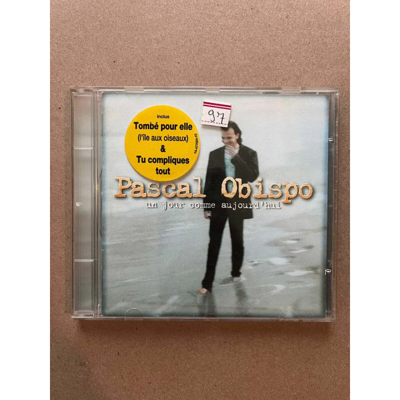 Pascal obispo Un jour comme aujourd'hui CD