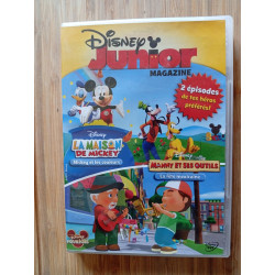 Disney junior magazine : la maison de mickey + manny et ses outils