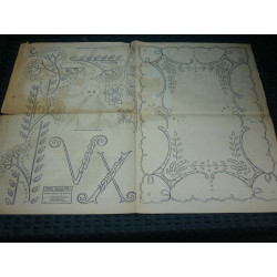 Dessins décalquables inaltérables supplément du N119 de Madame