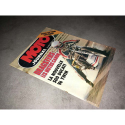 Revue Magazine MOTO JOURNAL No 337 de LES DRAGSTERS 500 Ducati