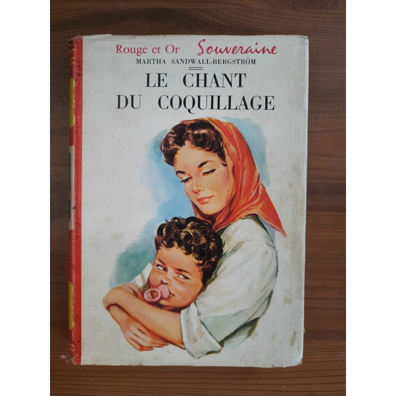 Martha sandwall bergström Le Chant des Coquillages rouge et Or...