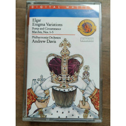 Elgar Enigma Variations - Andrew Davis Cassette Audio-K7