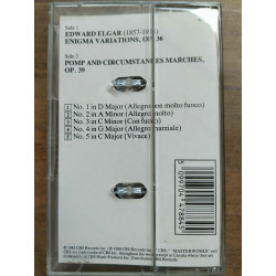 Elgar Enigma Variations - Andrew Davis Cassette Audio-K7
