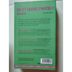 Où et quand partir en 2012