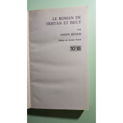 Le Roman De Tristan Et Iseult