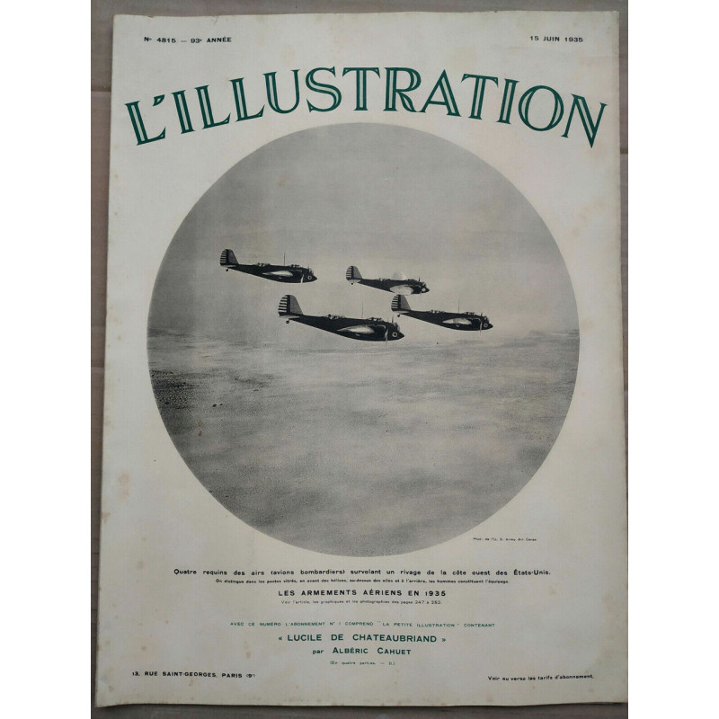 n4815 15 Juin 1935 La Petite Illustration n727 15 Juin 1935