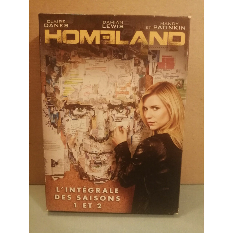 Homeland L'Intégrale des saisons 1 et 2 8 DVD