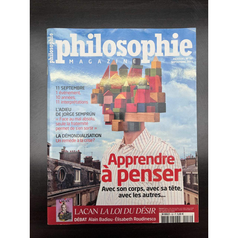 Philosophie Magazine n52 Septembre 2011