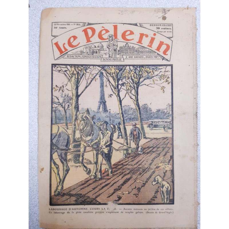 Revue Le Pélerin n° 2851