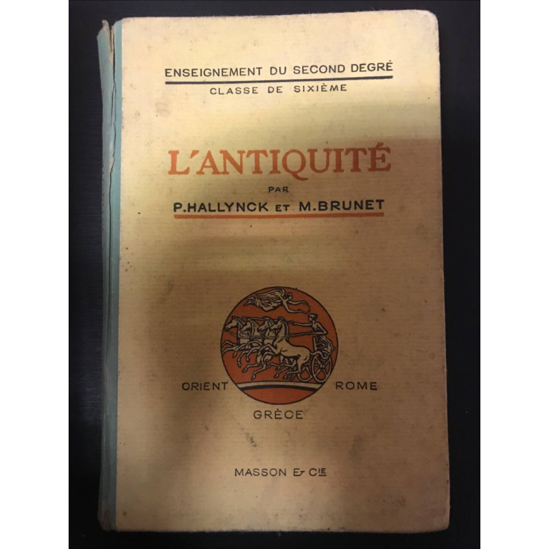 L'antiquité classe de sixième