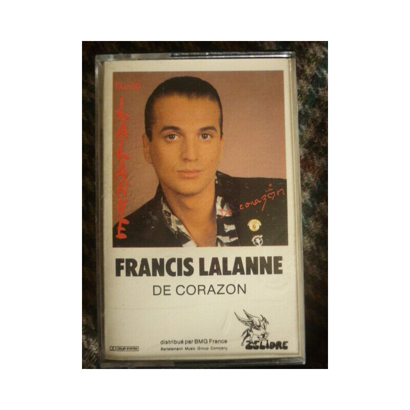 Francis lalanne De corazon Cassette Audio-K7 Zelidre 408 956