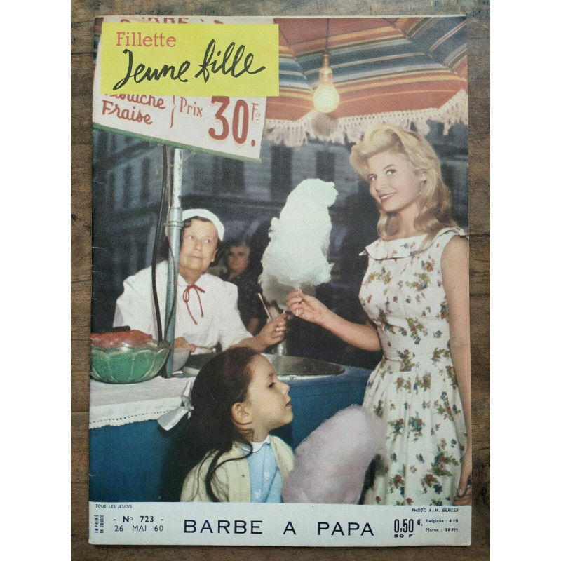 Fillette jeune fille n723 26 Mai 1960