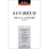 Lucrece de la nature livre I (texte en latin et traduction)