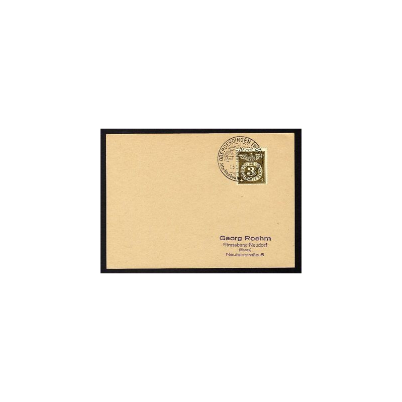 Allemagne n 762 Yv. cachet WW2 OBERDERDINGEN Mi. 830