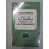 Essai sur Les Données Immédiates de la Conscience