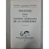 Essai sur Les Données Immédiates de la Conscience