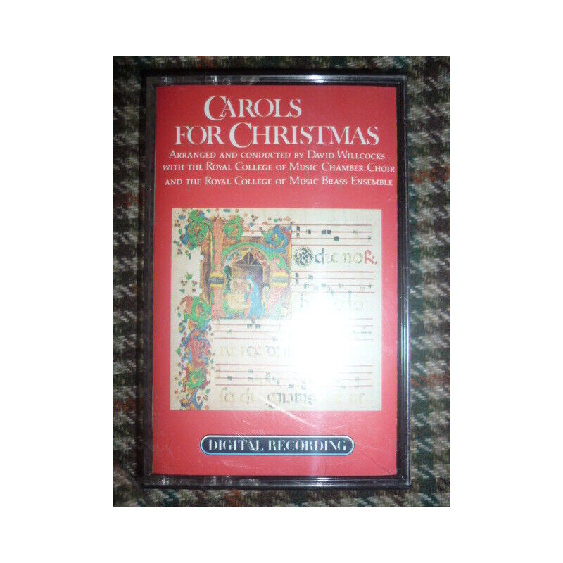 Carols for Christmas Cassette Audio-K7 CBS DBT 17891