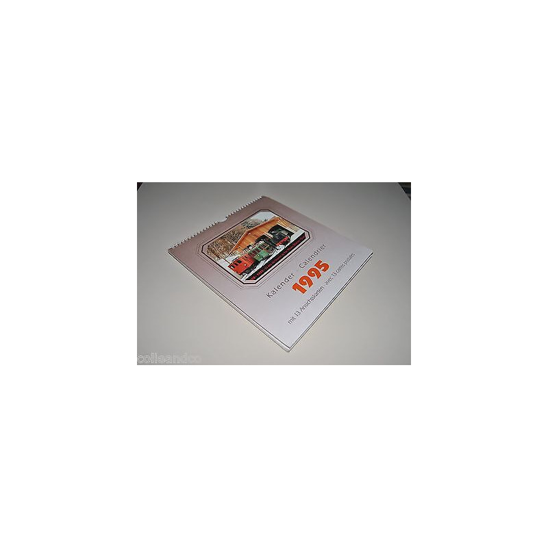 Kalender Calendrier CHEMIN DE FER MUSEE blonay chamby Vevey 13...